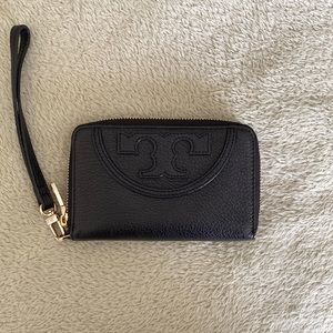 Tory Burch Wristlet Wallet Black
